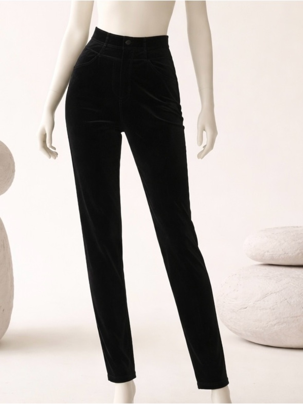 Rebecca Taylor Black Velvet  Jeans